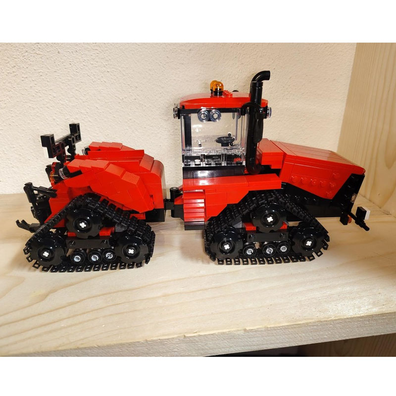 Urban Farming And Urban Agriculture - MOC-260750 Urban Farm Landbouwveld Ploegtrekker Bouwsteenmodel,