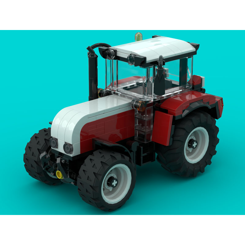 Urban Farming And Urban Agriculture - MOC-256353 Urban Farm Landbouwtractor Bouwsteenmodel MOC