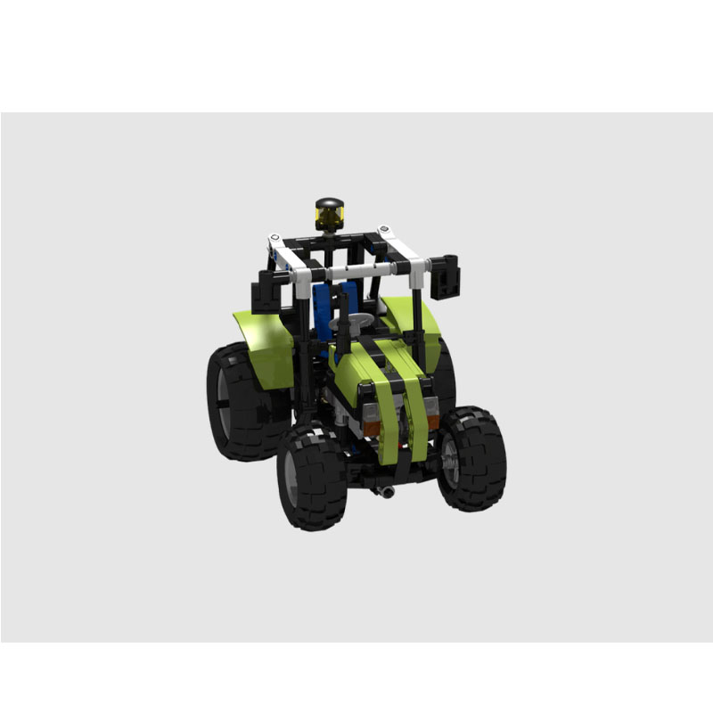 Urban Farming And Urban Agriculture - MOC-46194 Urban Farm Landbouwtractor Bouwsteenmodel 284