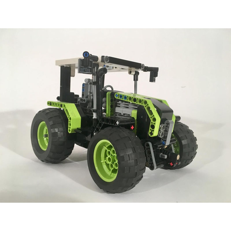 Urban Farming And Urban Agriculture - MOC-97333 Urban Farm Landbouwtractor Bouwsteenmodel 660