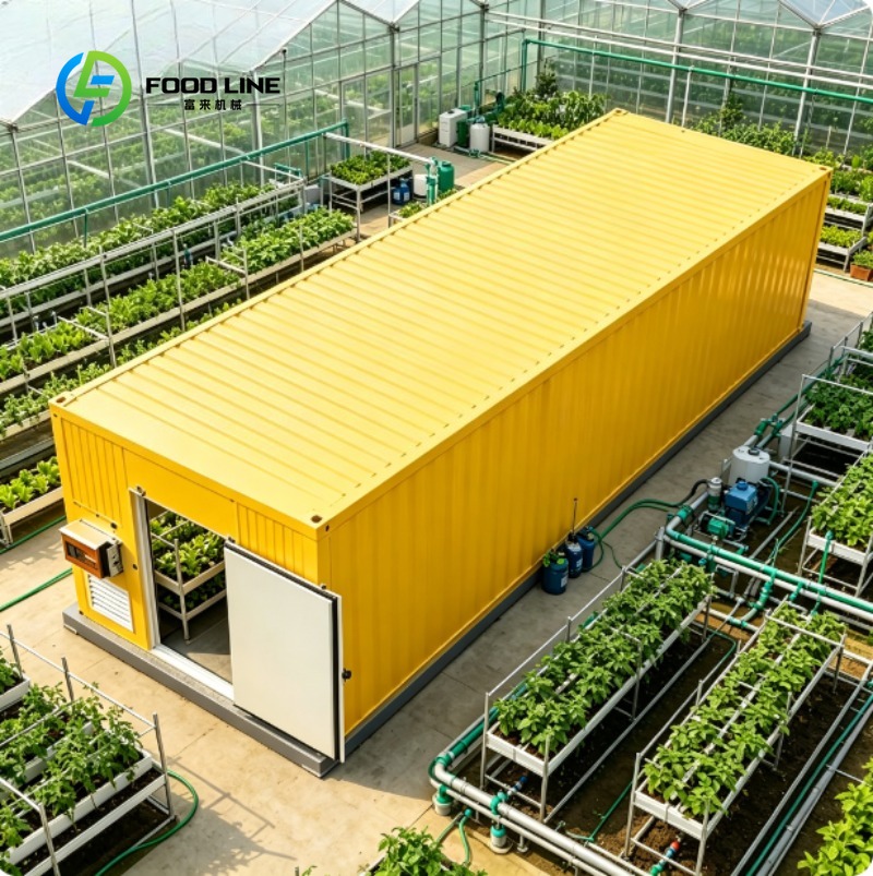 Urban Farming And Urban Agriculture - Modulair slimme kweekcontainer automatisch plantensysteem voor